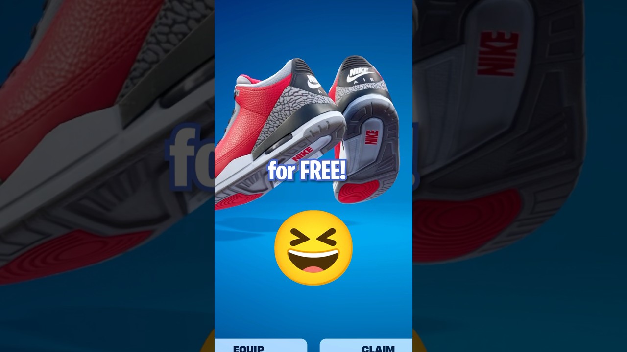 Did you get these FREE Fortnite kicks? 🤔 #fortnite #shorts