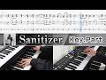 【キーボードパート譜】Sanitizer (Live ver.) - Official髭男dism ピアノパート完コピ【楽譜】