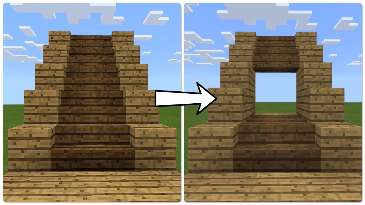 Minecraft PE Smallest Possible Hidden Staircase Door  (PE/Xbox/Windows10/Switch) - YouTube
