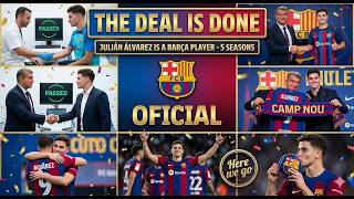 Barcelona Challenges Atlético Madrid with a Second Astronomical Offer to Sign Julián Álvarez