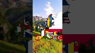 Poland but it annexes all of it's neighbours!  #geography #mapping #map #maps #shorts #short