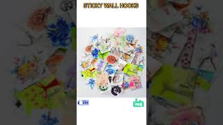 WALL STICKY HOOKS THAT DOESN'T LEAVE A MARK. Wealth