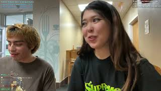 "i'm actually xqc's girlfriend..."
