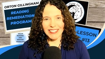 Lesson 13- Reading Remediation Lesson Using the Orton Gillingham Method from Flying Cat Academy