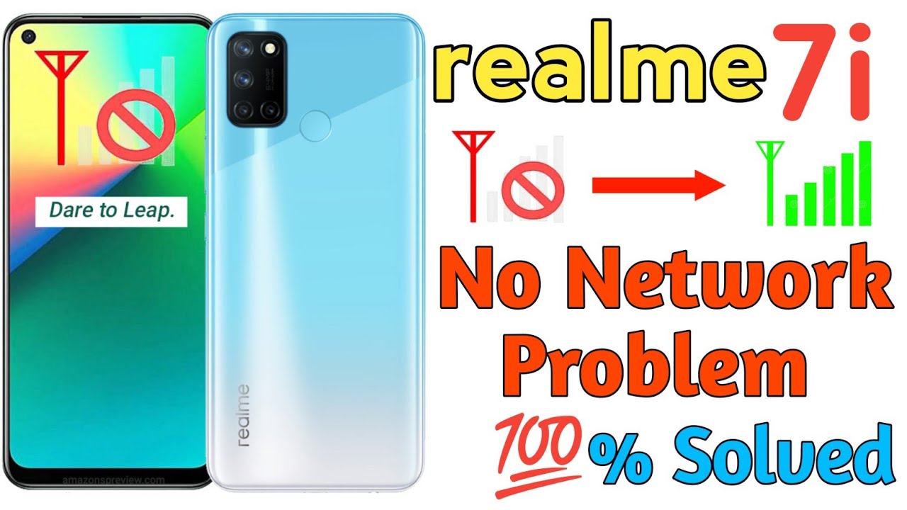 Realme 7i Network Problem| Realme 7i No Network problem - YouTube
