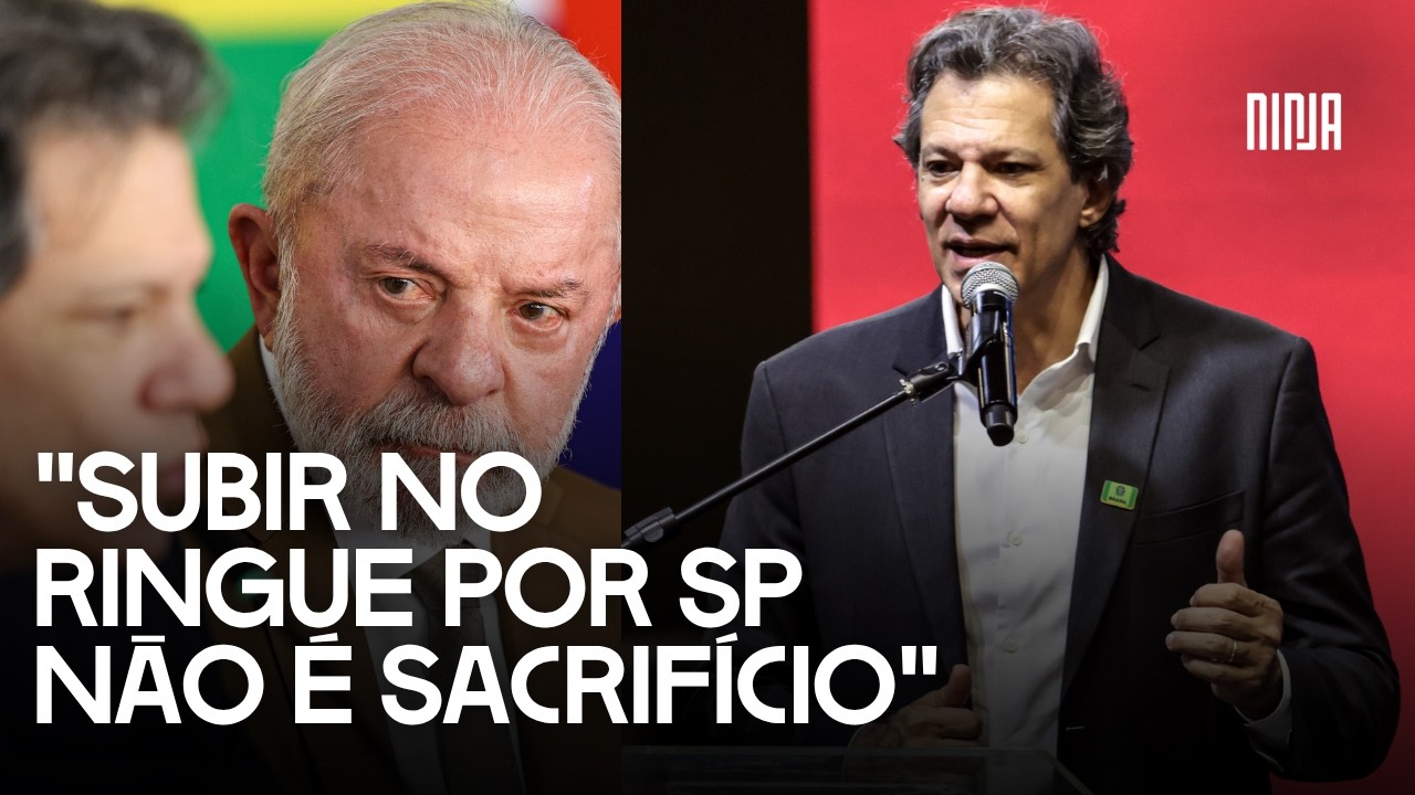 🥊Haddad quer nocautear a oposição em SP! ministro lança a pré-candidatura ao governo do estado🥊