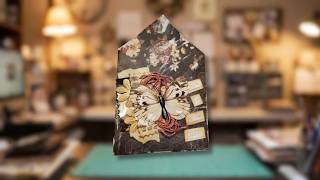 Hope is Never Lost - Adding a pocket to my journal-in-progress.  Junk Journal Pocket
