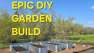 DIY GARDEN BUILD !!