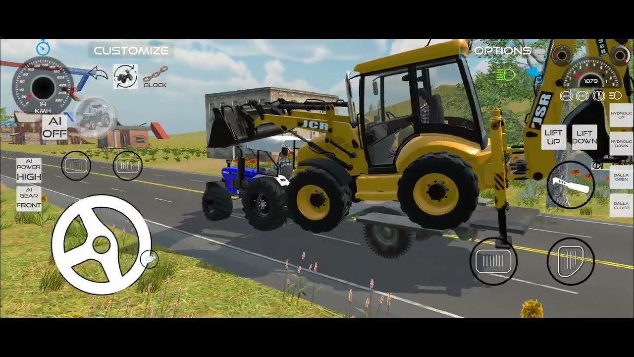 Tractor Loading Jcb Game Offline Game ll Part 04 Shubham Game A to Z 