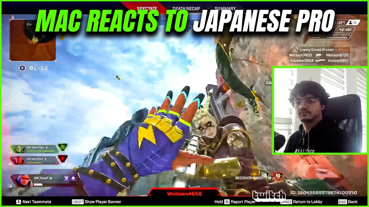 ALBRALELIE REACTS TO INSANE PLAY BY JAPANESE PRO PLAYER