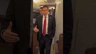 SECRETARY RUBIO: The straits have to be open.