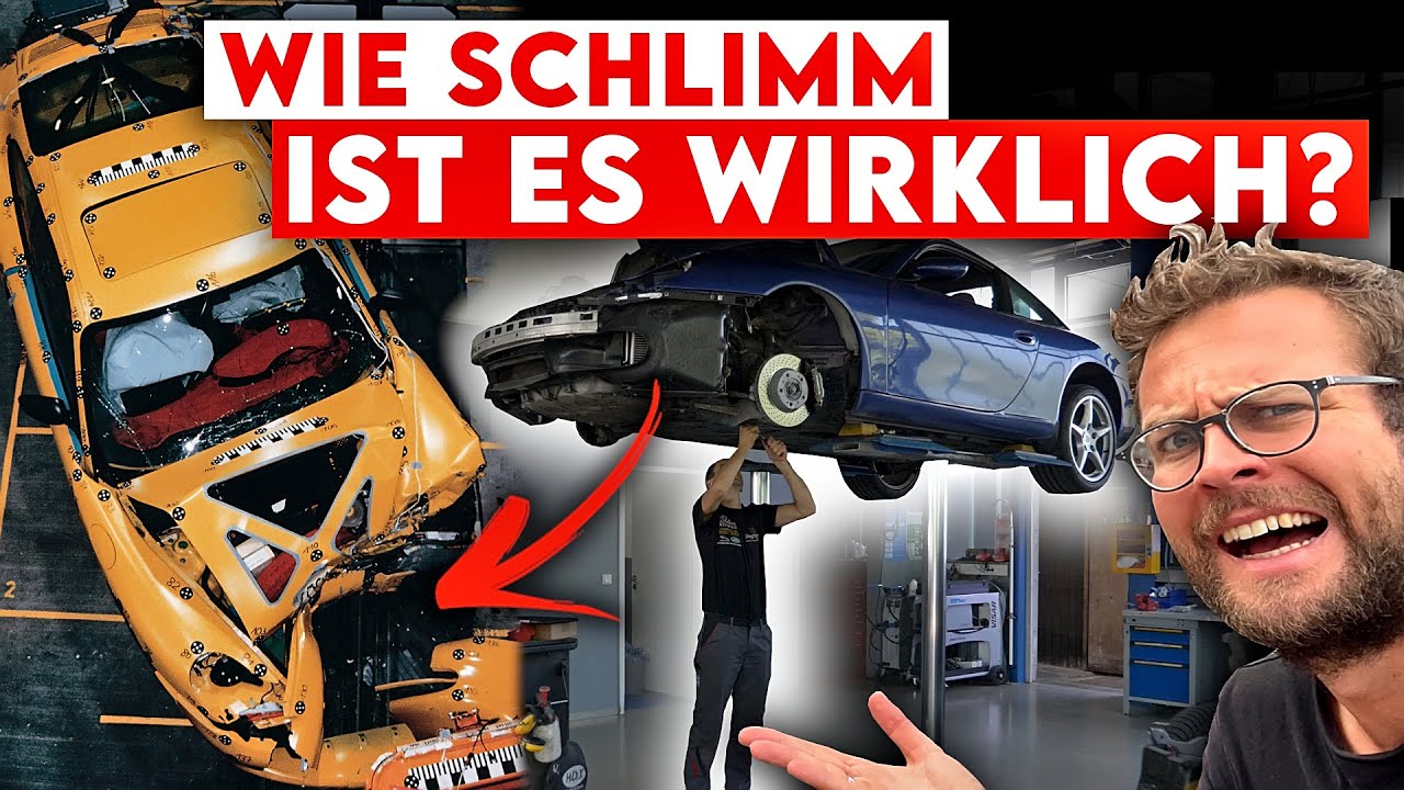 Bin Ich Betrogen Worden Mein Unfall Porsche 911 996 Wird Vermessen