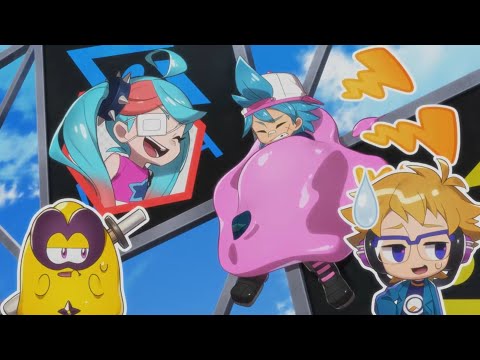 Ninjala Anime | Battle Lucy vs Kappei | Clip - YouTube