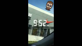 Lets check out Nike HQ using Snapchat Spectacles