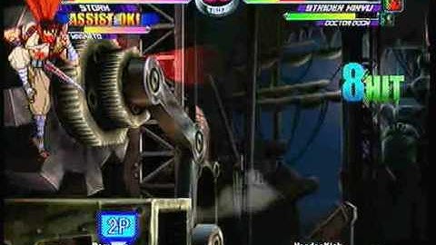 MvC2 Online (360): Brett (MSP) vs VooDooKick (Sent/Strid/Doom) 3 .:5.27.10:.