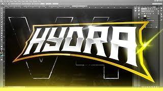 Espor Stilinde Text Logo Yapımı Espor Stilinde Text Logo Yapımı