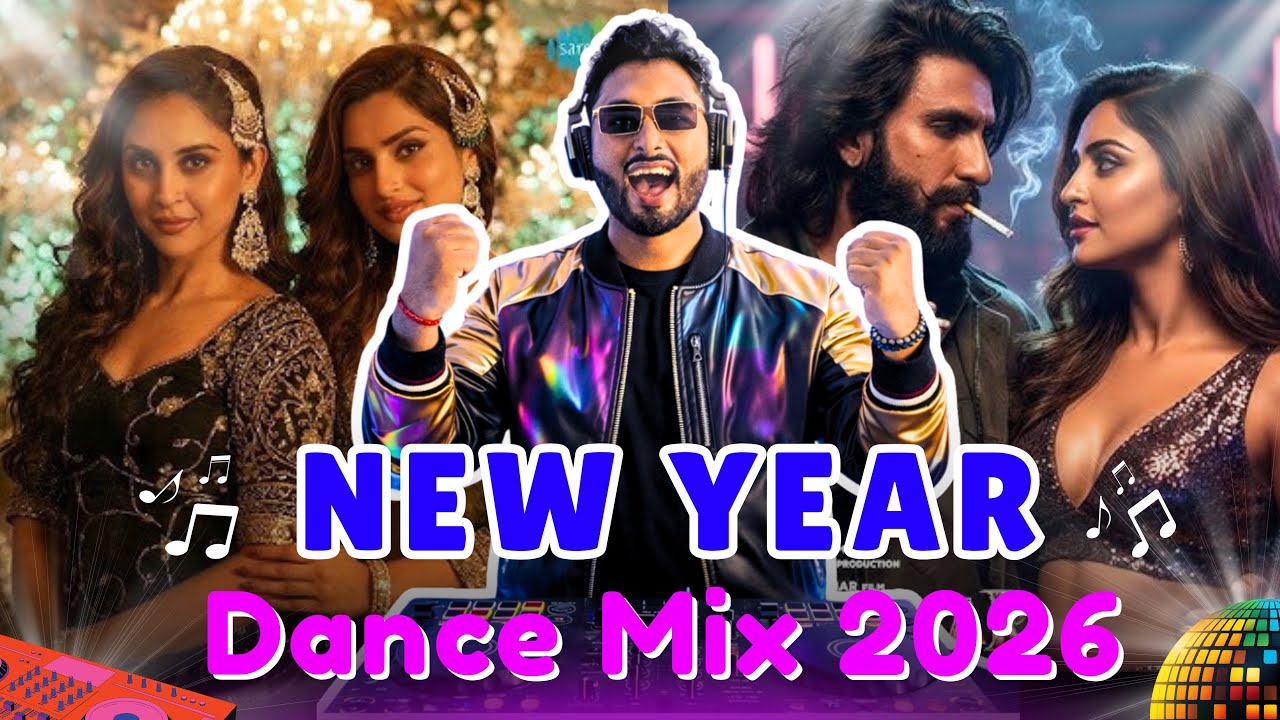 DJ Udai - New Year Dance Mix 2026 | | New Year Bollywood Party Mix Mashup 2026 |Non Stop DJ Mix 2026