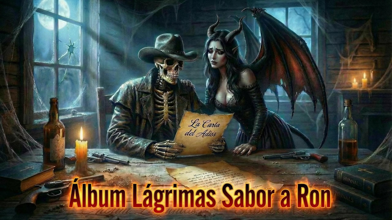 Álbum Lágrimas Sabor a Ron | Dark Country en Español | Dark Country Playlist 2026 | Southern gothic