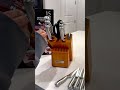Best Buy Knife Block Set – German Stainless Steel Precision #shorts #kitchenknife #bestbuy