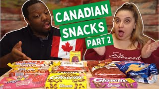Americans Trying Canadian Snacks For The First Time Part 2