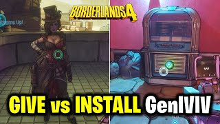 Install GenIVIV into Sound System or Give GenIVIV to Erase her Forever | Potty Mouth | Borderlands 4