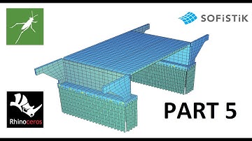 SOFiSTiK and Grasshopper - Bridge modelling - Part 5 - Feet Foundation [ENG]