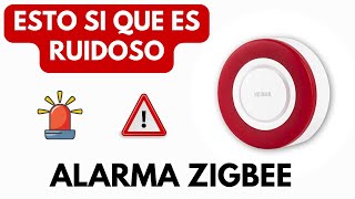 🚨🚨 Sirena Zigbee Heiman para tu Casa Inteligente - YouTube