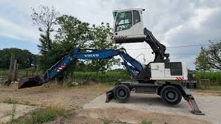 Pelle À Roues Volvo Ew160C