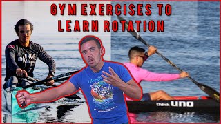 Paddle Tip: Gym Exercises to Learn Rotation (Outrigger Canoe/Surfski Kayak)