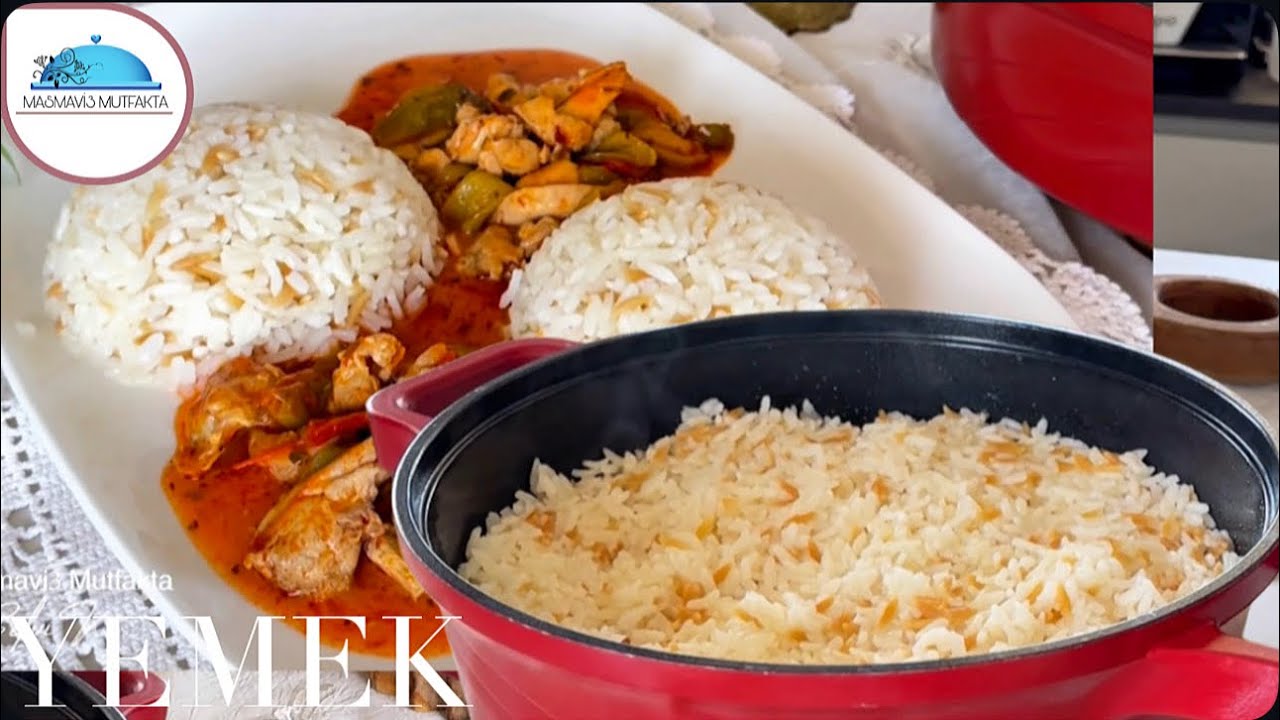 ŞAHANE İKİLİ📍TANE TANE PİRİNÇ PİLAVI & TAVUK SOTE TARİFİ  |Yemek Tarifi
