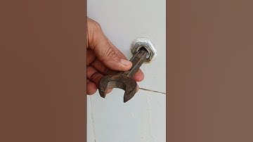 Một cách để tháo vòi gãy hiệu quả