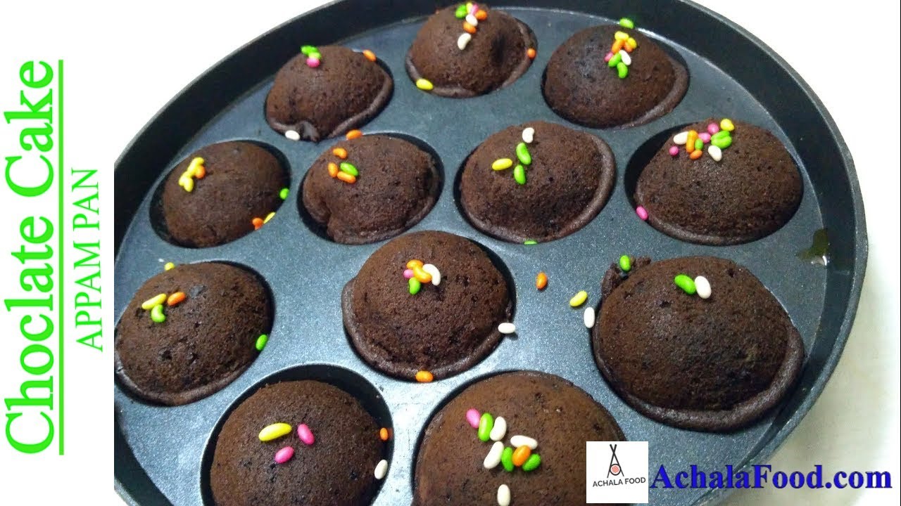 Eggless Chocolate Cake in Appam Pan बिना अंडे का चॉकलेट केक Basic