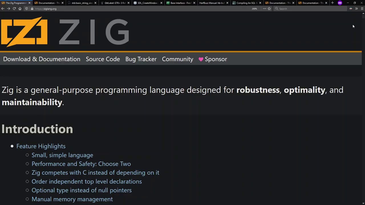 Demo: C++17 vs C Strings, plus some Zig - YouTube