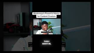 All Content Creators should Watch This @WODEMAYA @KonnectedMinds #creator #fyp #africa
