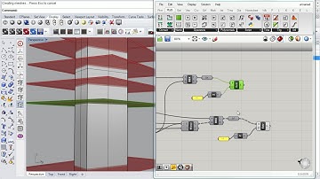76 - Grasshopper Megastructures - Generating Structural Belt Frame Volumes