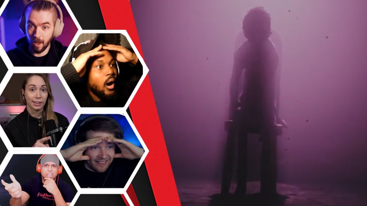 Lets Player's Reaction To Mono Turning Into The Thin Man - Little Nightmares 2