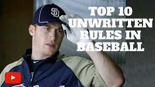 Celebrity Top 10 Unwritten Rules in Baseball Profile