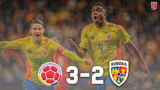 GOLES Y RESUMEN: Colombia 3 - 2 Rumania | AMISTOSO INTERNACIONAL 2024