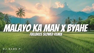 NEW MASHUP TIKTOK REMIX MALAYO KAMAN X BYAHE DJ GABS P. FULLBASS REMIX 