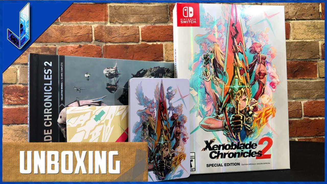 Xenoblade Chronicles 2 Special Edition UNBOXING! - YouTube