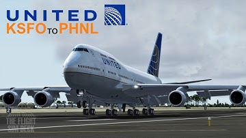 Prepar3D v4 | United 747 Farewell Flight | PMDG 747-400