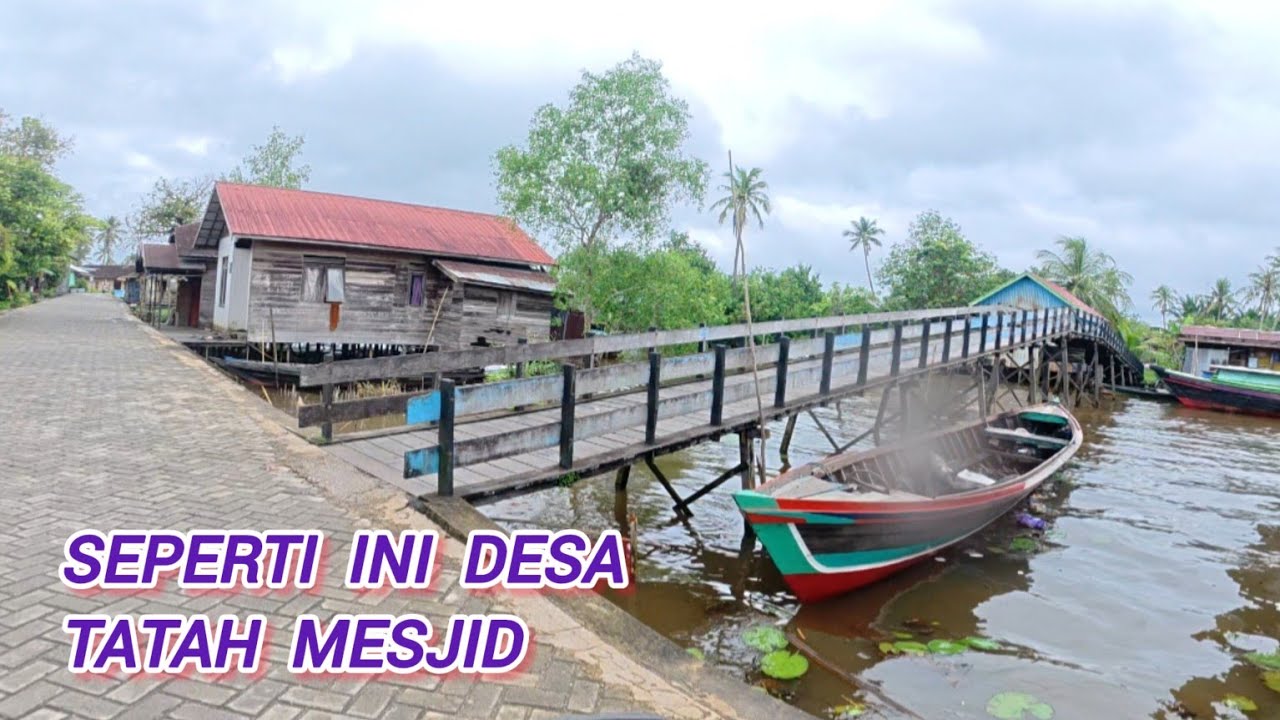 Suasana Desa Tatah Mesjid