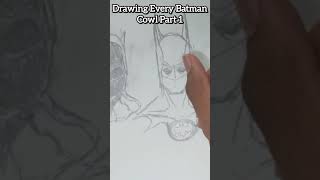 Drawing Every Live Action Batman Cowl (Part 1)