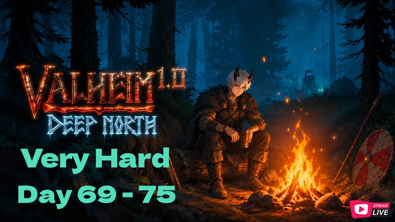 Chấp 10 Mạng Boss 3  | Valheim 1.0 Deep North | #8