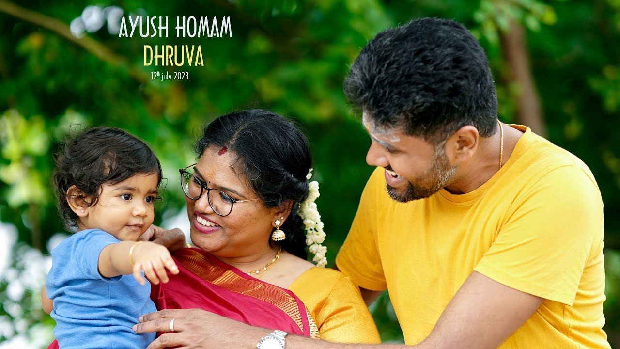 DHRUVA'S AYUSH HOMAM | CANDID VIDEO | RAGHU PHOTOGRAPHY