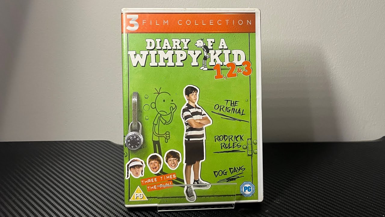 Diary Of A Wimpy Kid 3 Film Collection DVD Unboxing (UK) 20th Century
