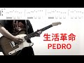 【TAB譜】PEDRO - 生活革命 - ギター 弾いてみた