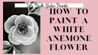 Easy Step-by-Step Anemone Painting Tutorial | One Stroke Acrylic Method