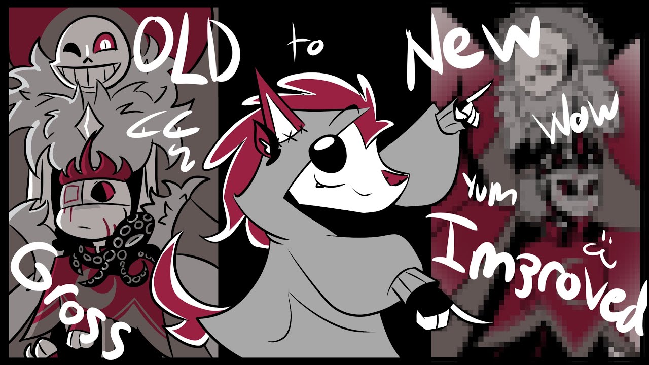 Redesigning OCs from Highschool |Undertale Edition| - YouTube