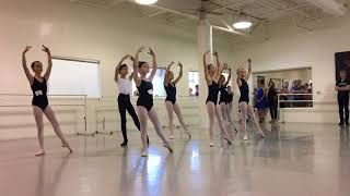 Ballet Combination (1) at TDC ISDI Aug 2017